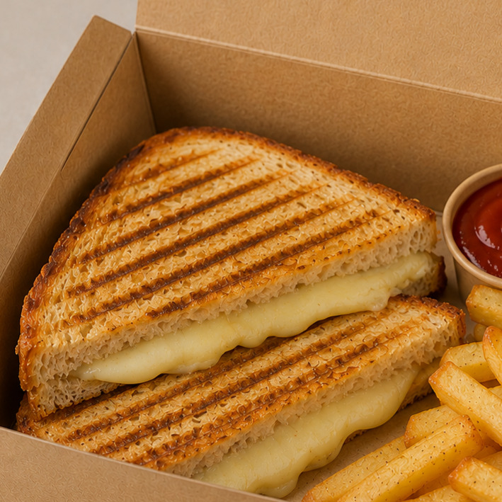 Bol Kaşarlı Tost & Patates