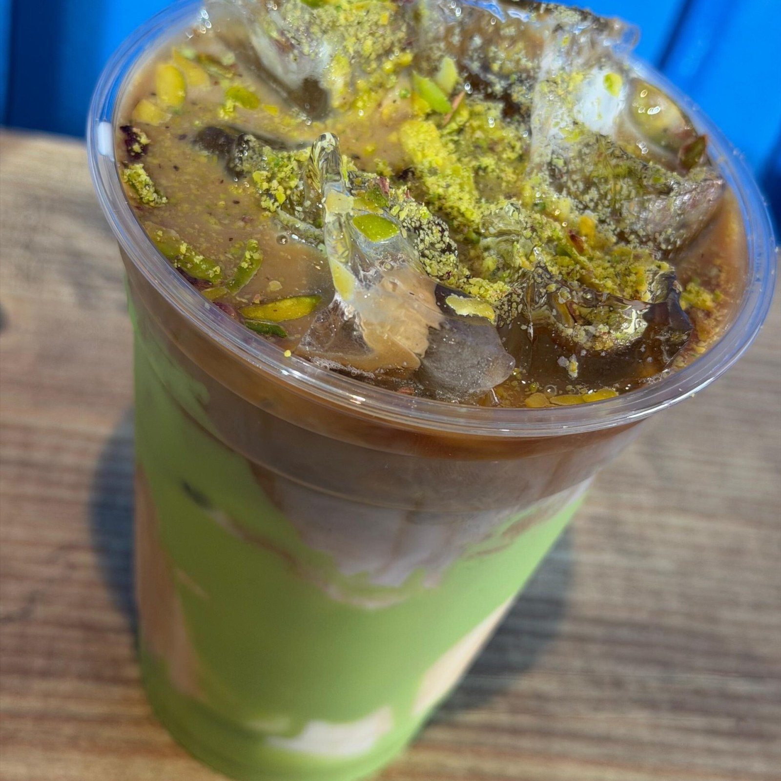 Ice Pistachio Macchiato