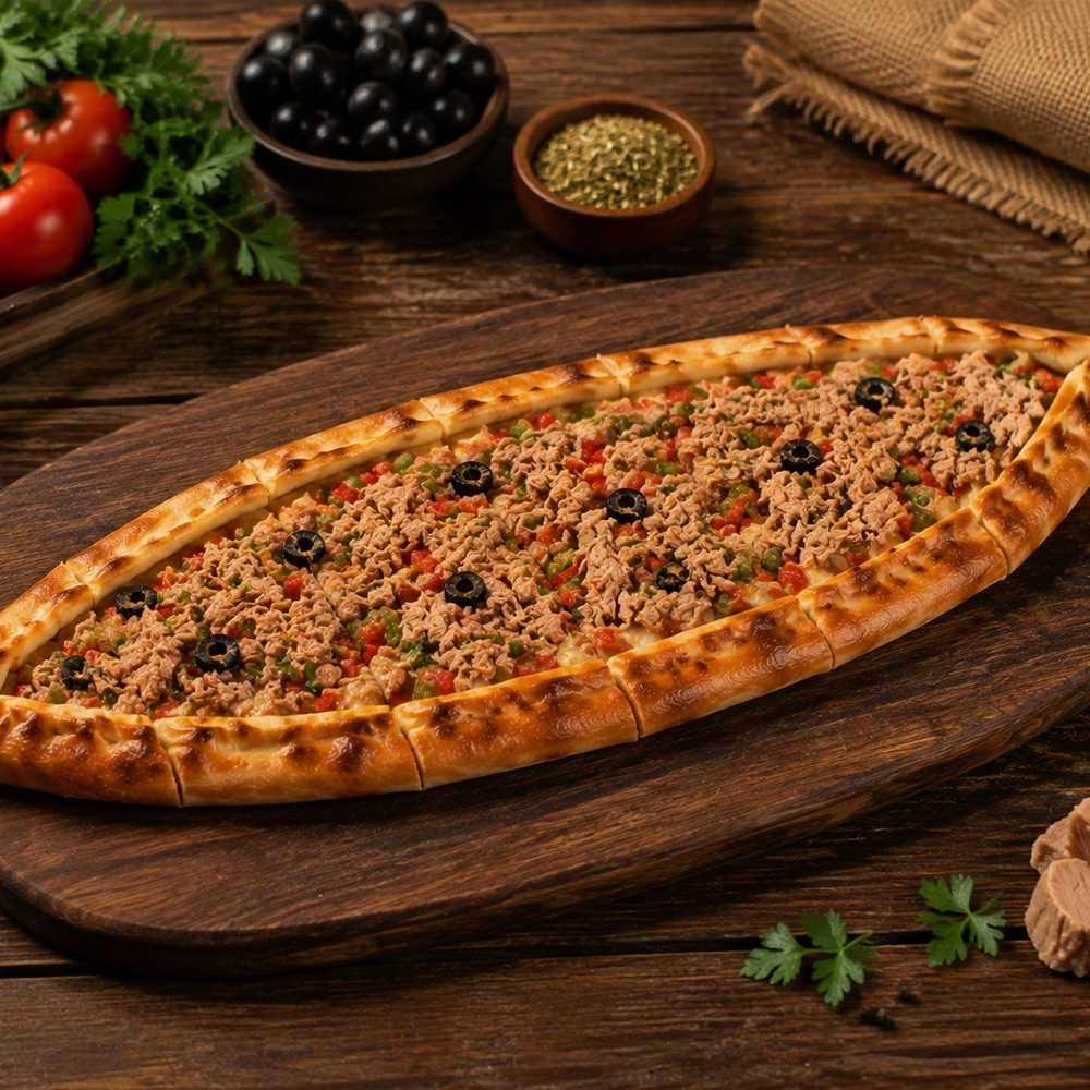 Ton Balıklı Pide