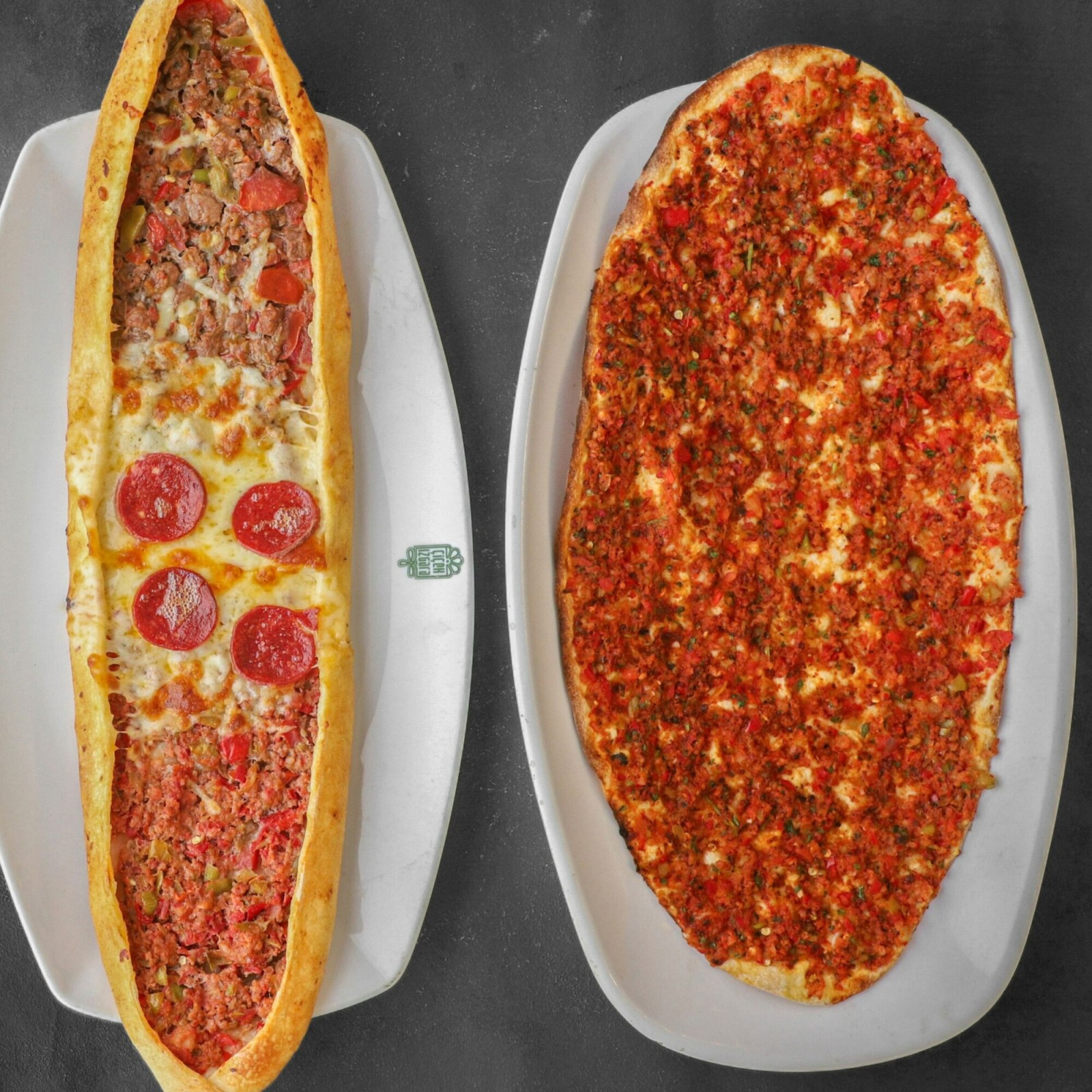 1 Karışık Pide 1 Lahmacun