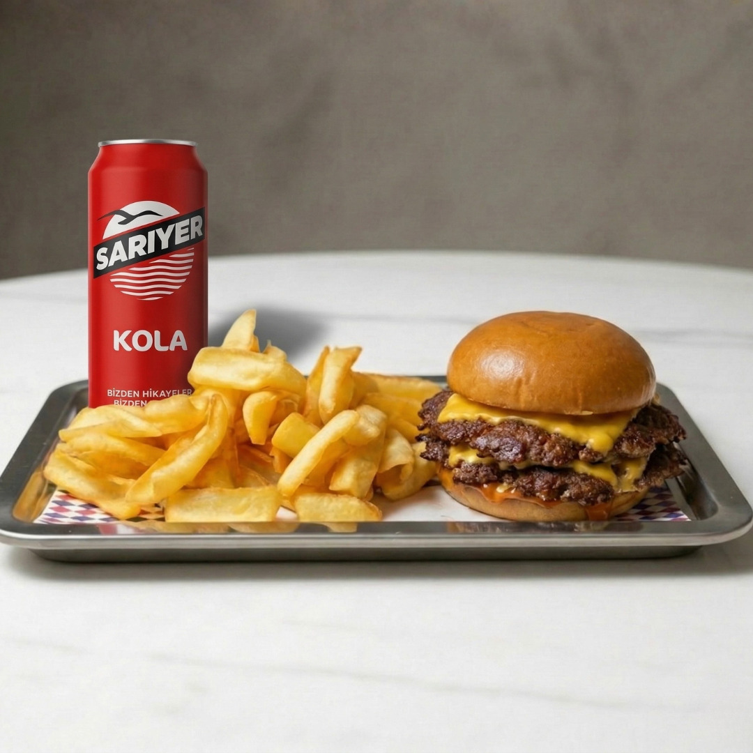 Double Smash Burger Menü