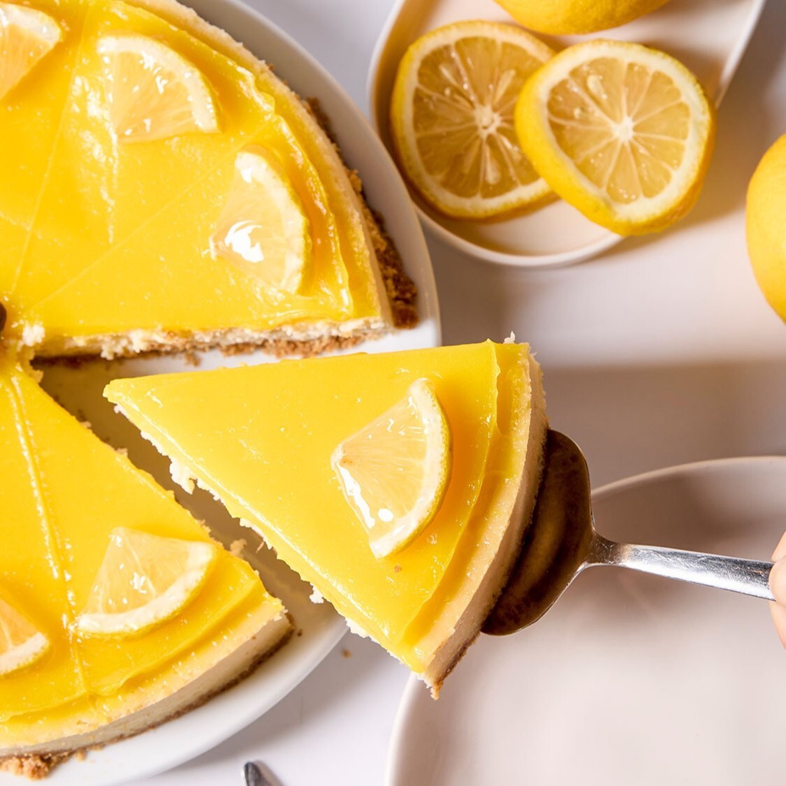 Limonlı Cheesecake
