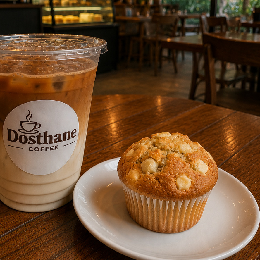 Muffin (Beyaz Çikolatalı)