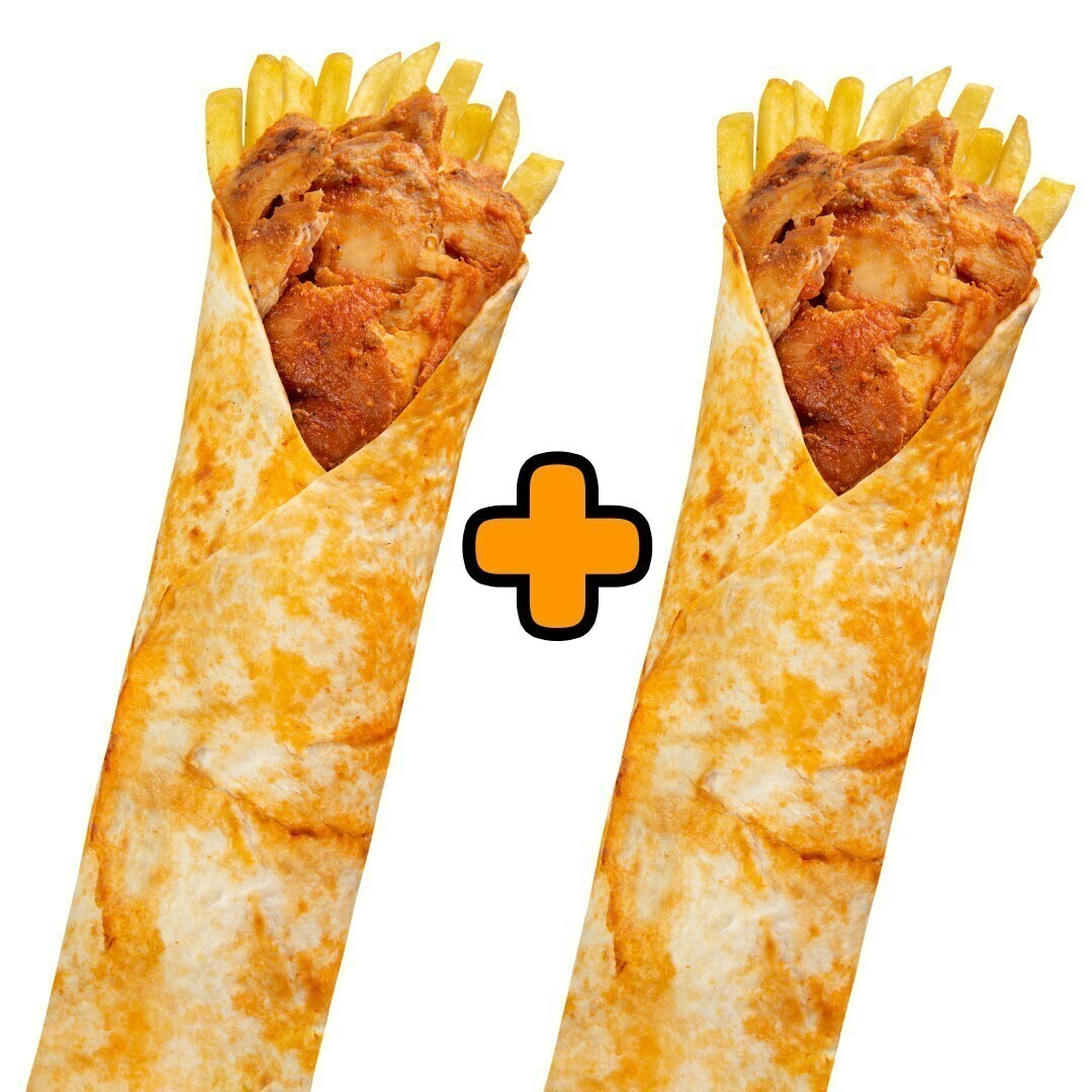 1 Alana 1 Bedava Tavuk Döner Dürüm