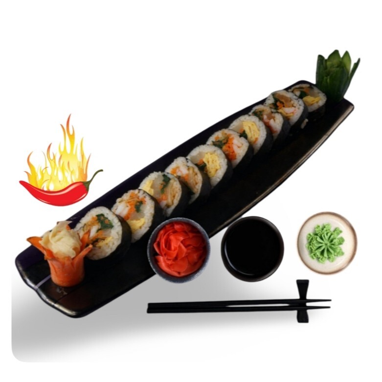 140- Tiger Kimbap (Acılı) (10 Pcs.)
