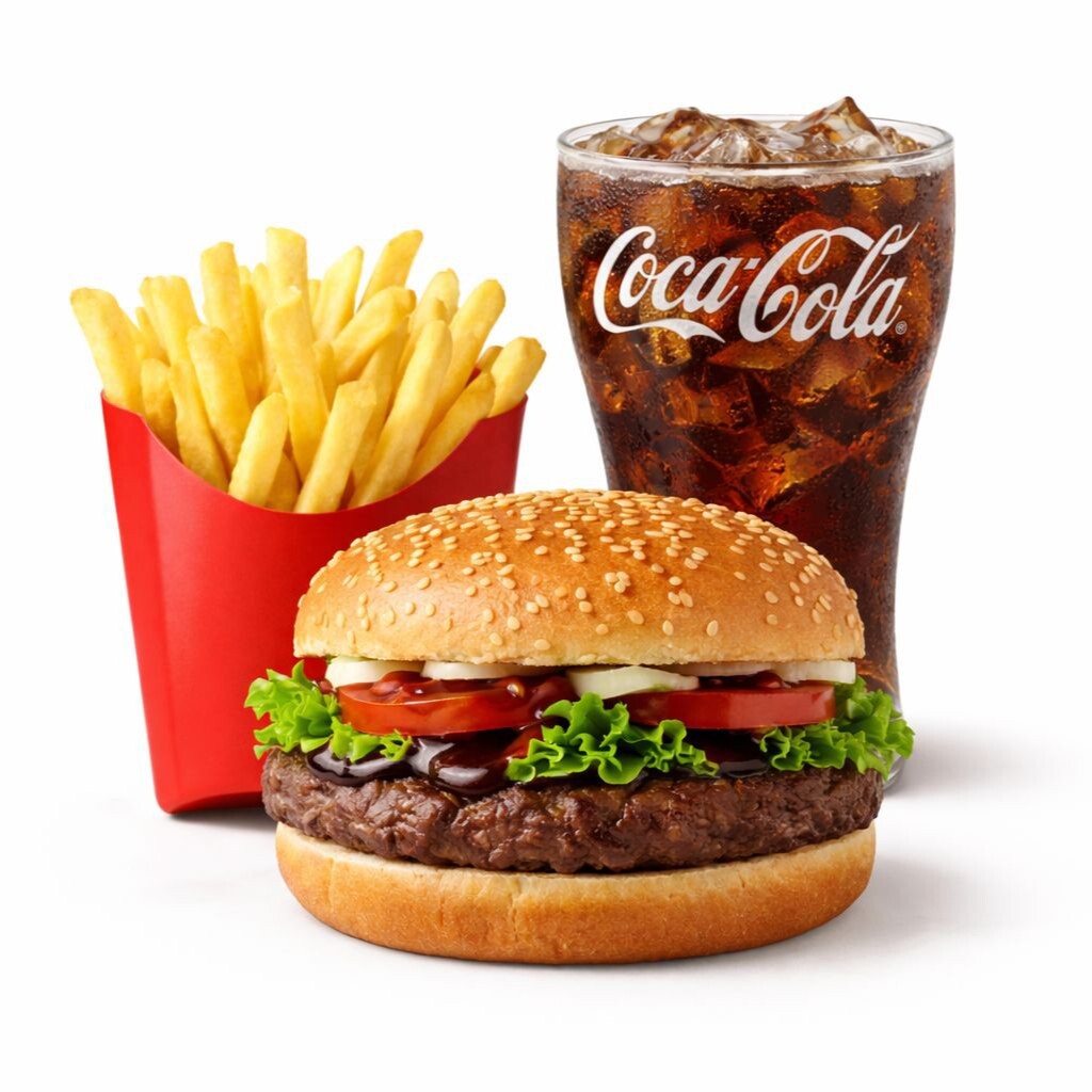 Barbekü Burger Menü