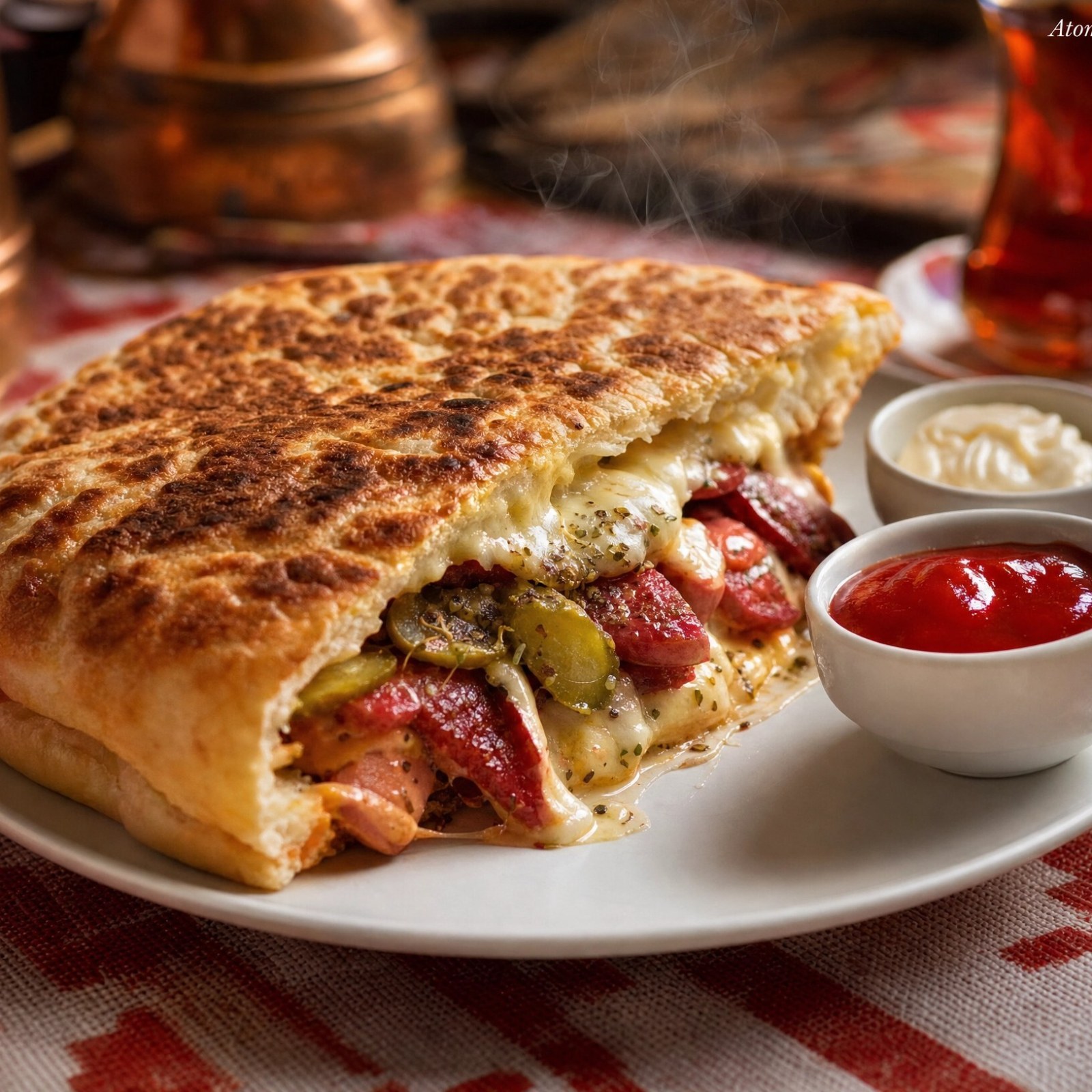 Atom Bazlama Tost