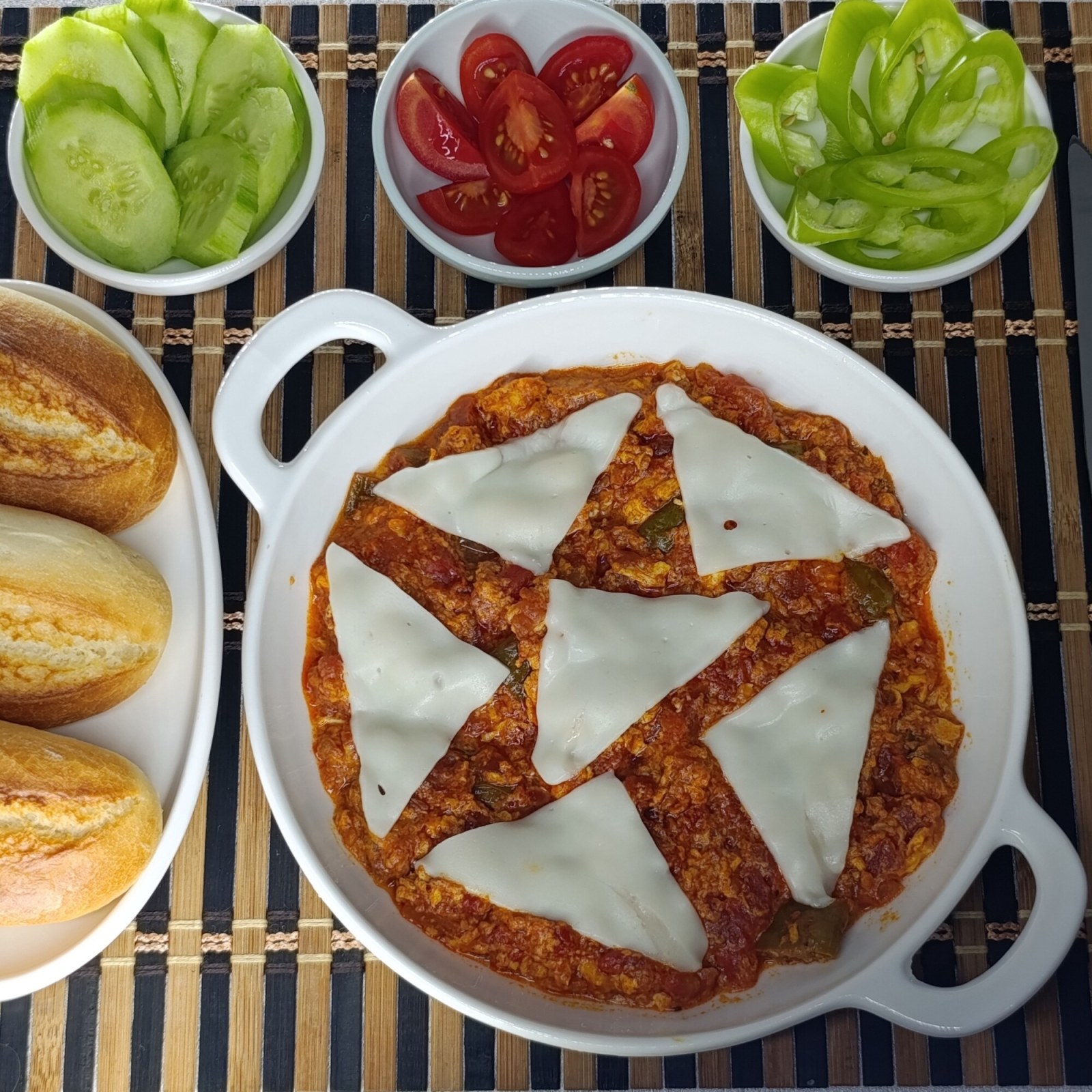 Kaşarlı Menemen