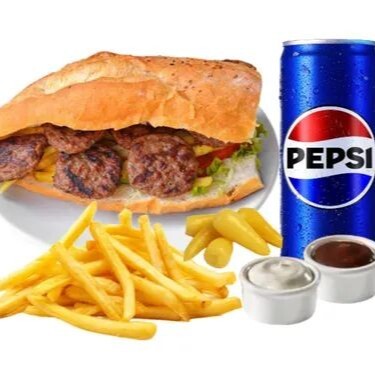 Köfte Ekmek Arası + Patates Cips + Cola