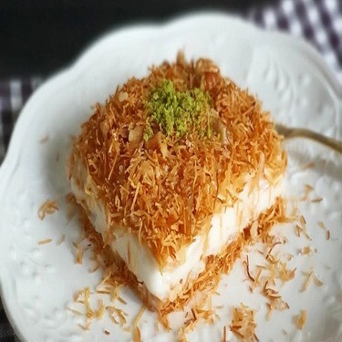 Kadayıflı Muhallebi