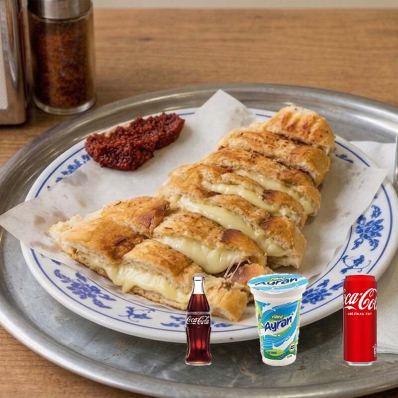 Kaşarlı Yarım Tost Ev Yapımı