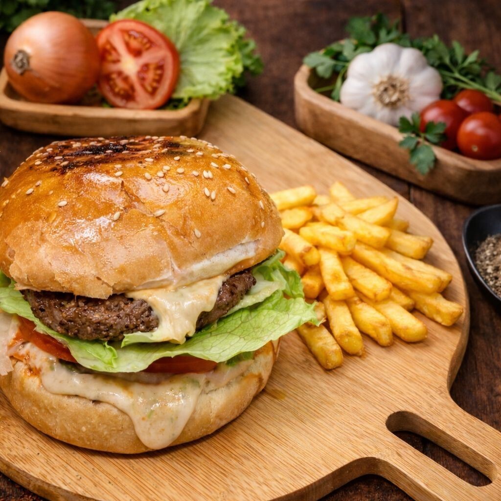 Beğendi Burger Menü