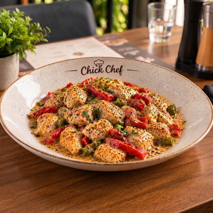 Chef'in Mutfağından Kremalı Köri Soslu Tavuk