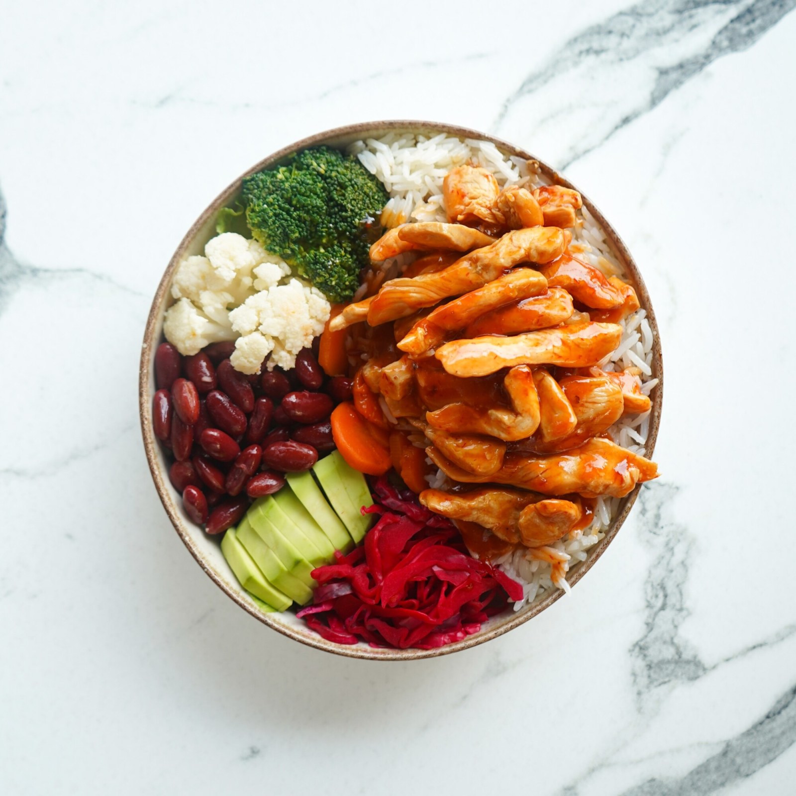 Sweet Chili Sauce / Sweet Chili Soslu Tavuk Bowl