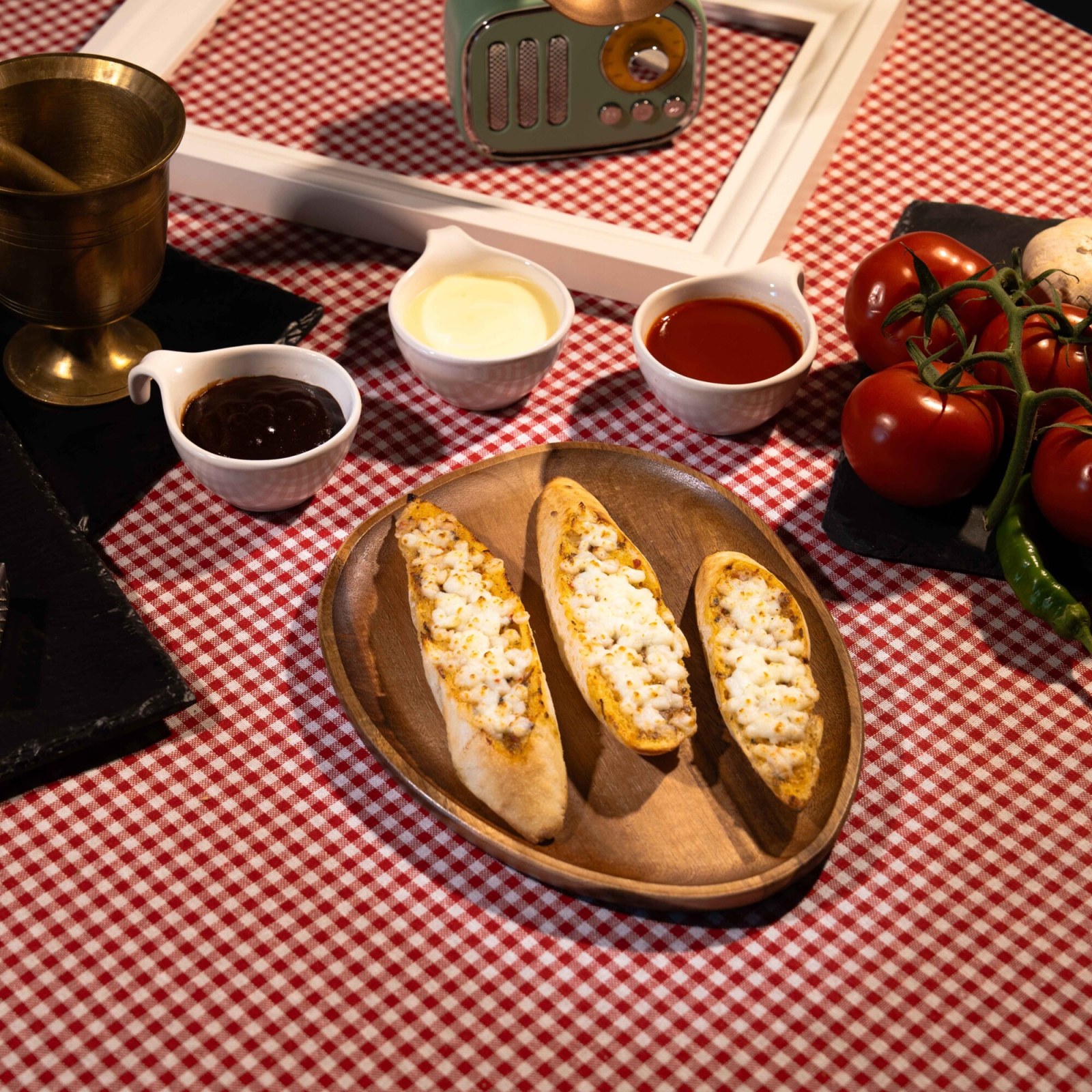 Sarımsaklı Peynirli Ekmek (3'lü)