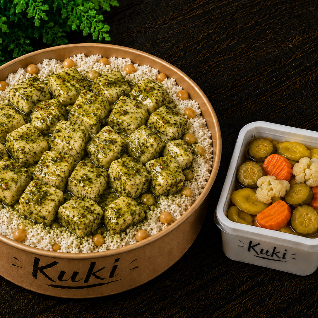 Kukinin Dağ Kekikli Tavuk pilavı toplam 500gr ve kutu cola