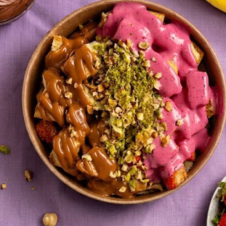 Bomba Bowl Waffle