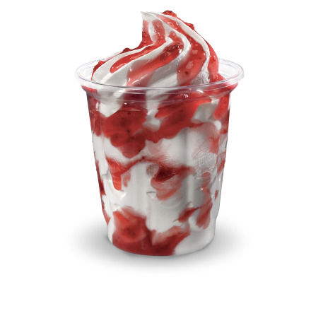 King Sundae (Çilek Soslu)