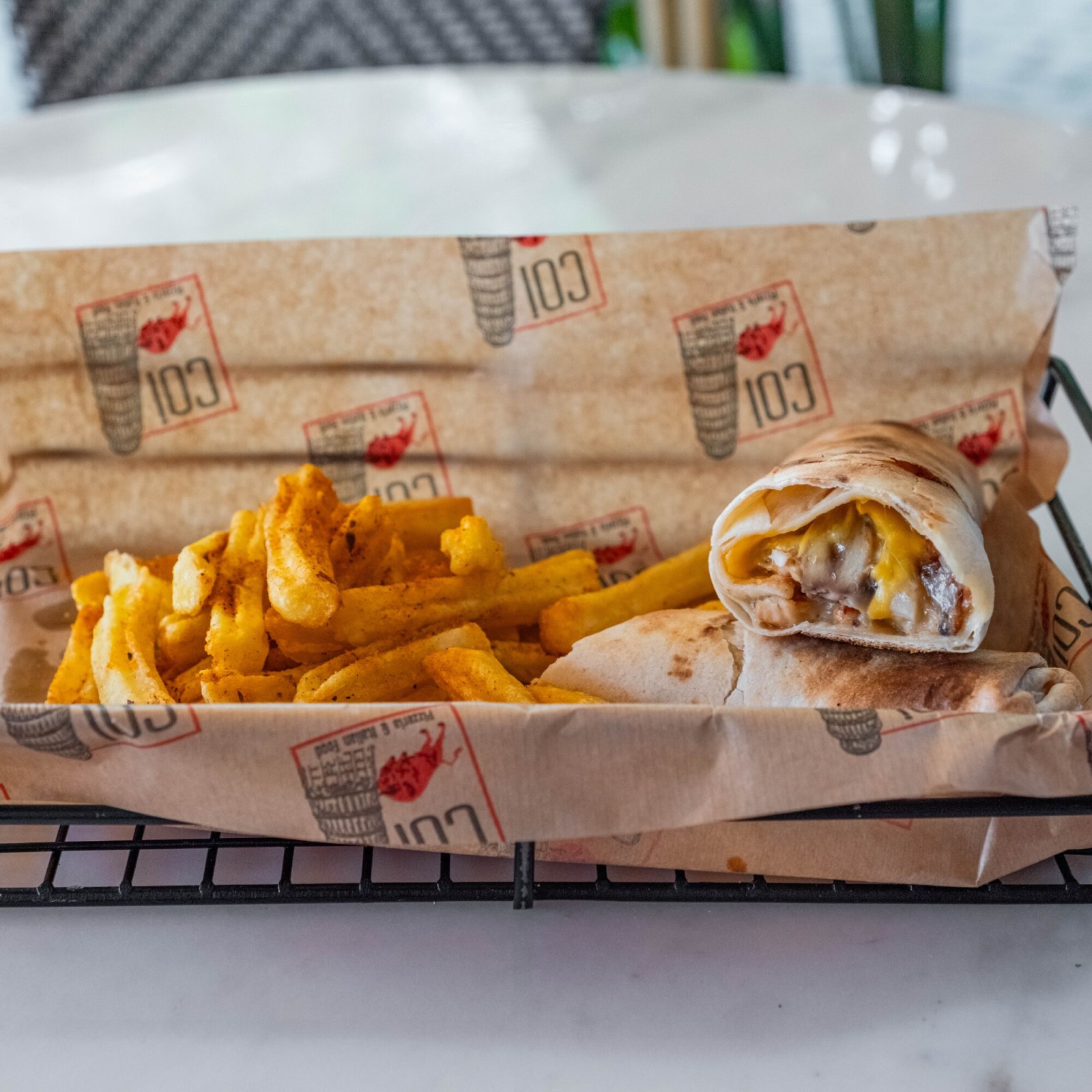Tavuklu Köz Wrap