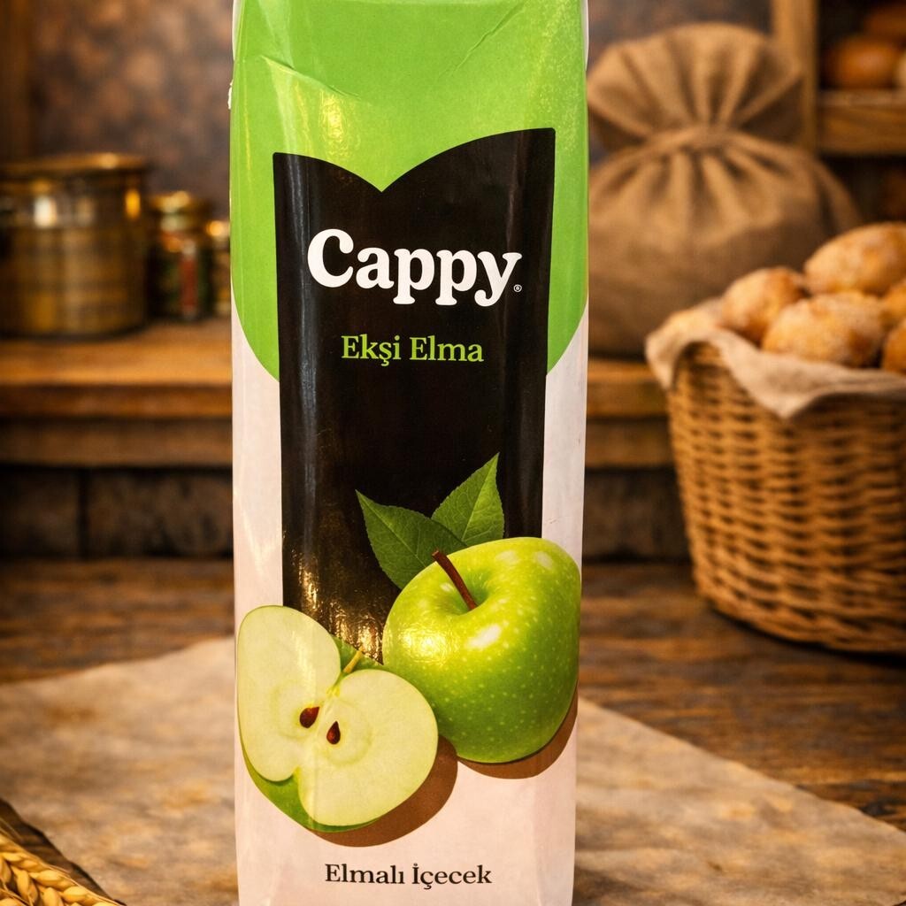 Cappy Ekşi Elma 1 L