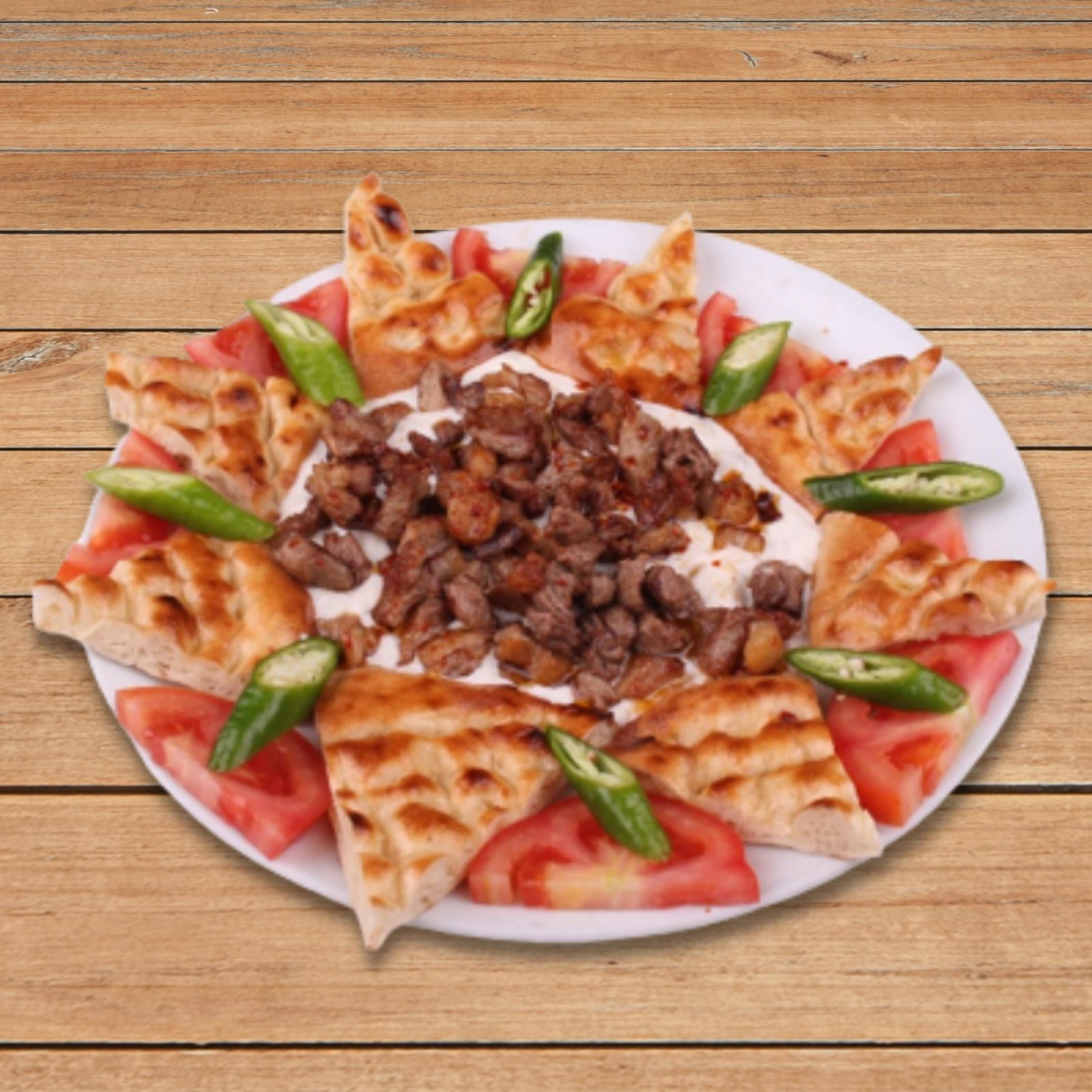 Alinazik Kebap (Dana Et Şişten) (175 gr.)