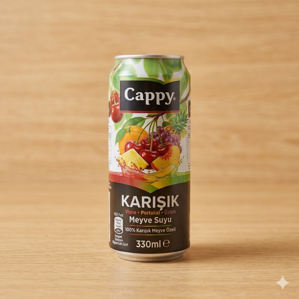 Cappy Karışık Meyve Suyu (330 ml)