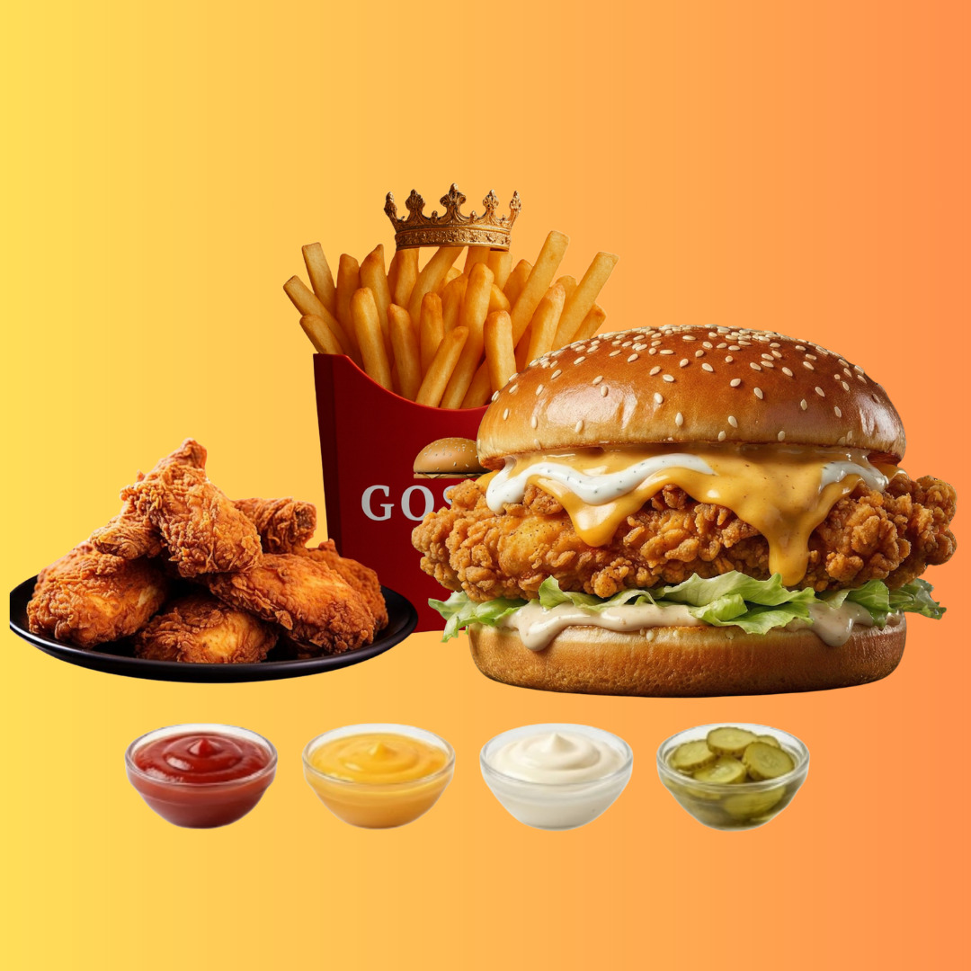 Double Cheddar Çıtır Tavuk