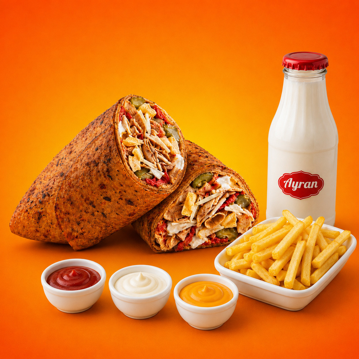 Cheese Burrito Menü