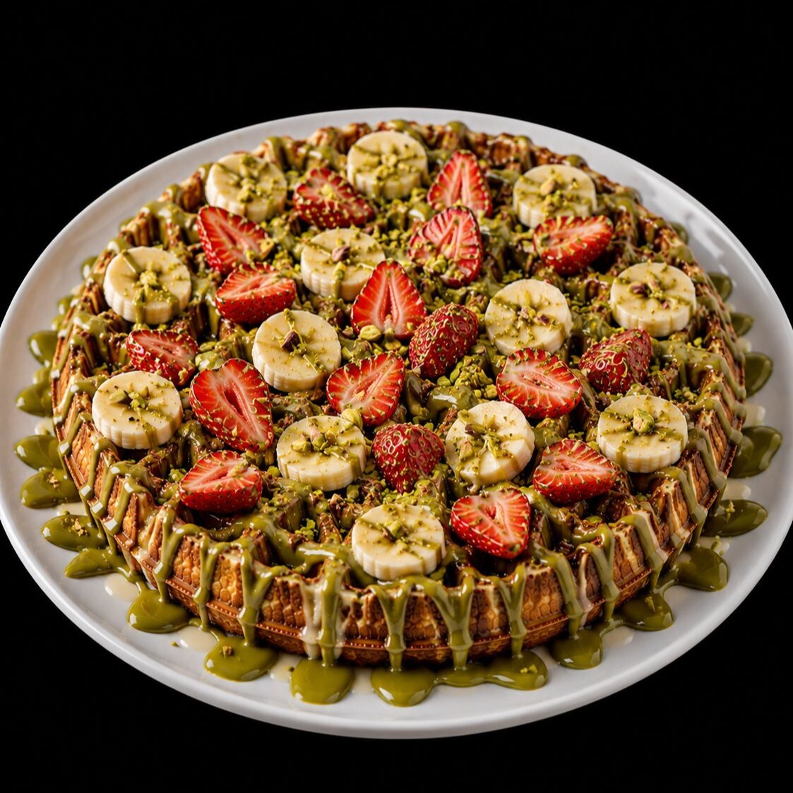 Antep Fıstıklı Bubble Waffle