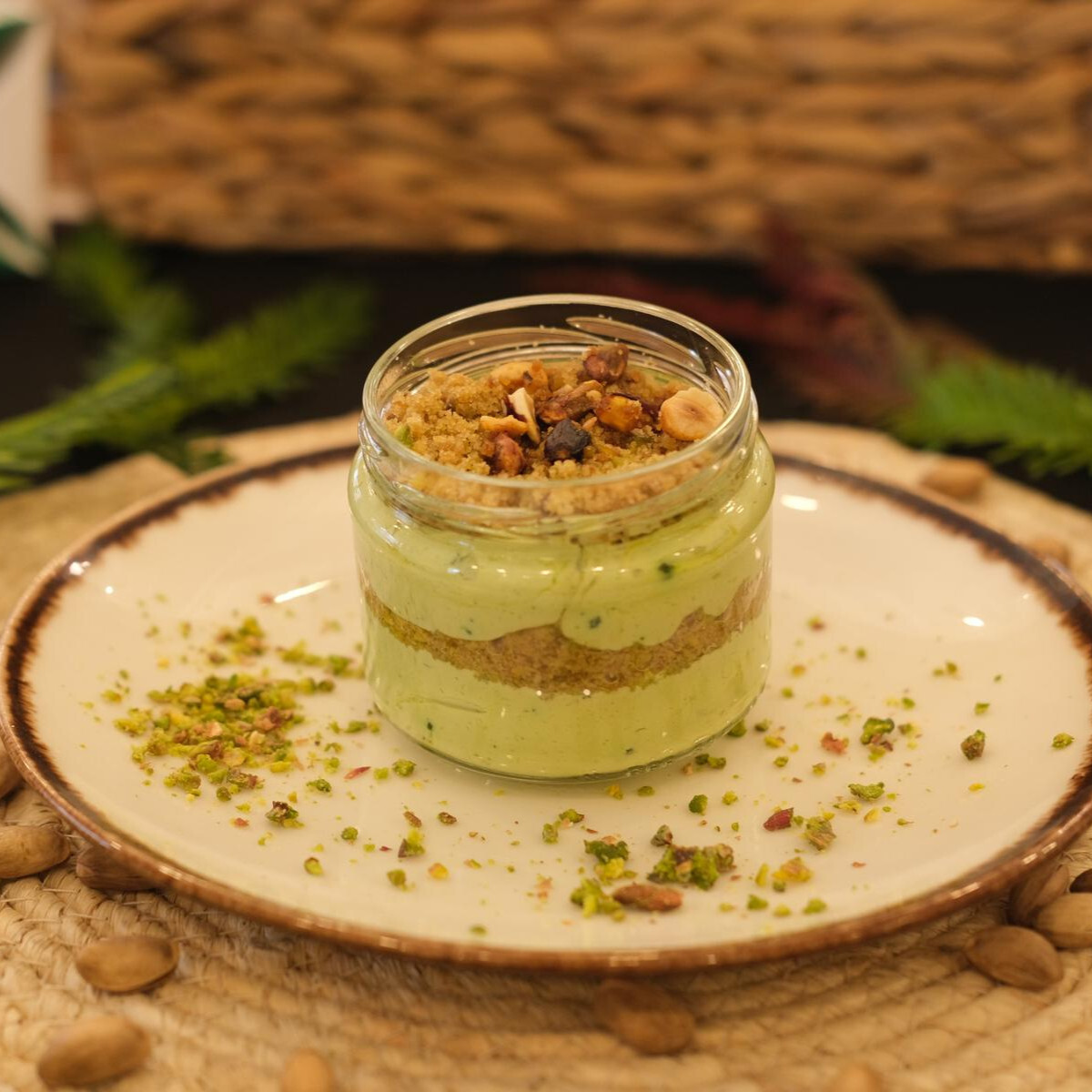 Antep Fıstıklı Magnolia 330Gr Cam Kavanozda