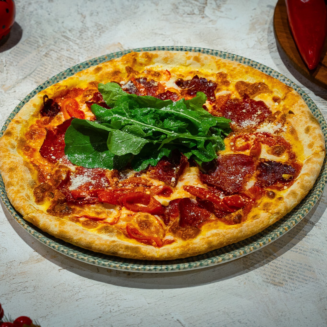 Rıb Smoked Pizza (1083,193 KCal)