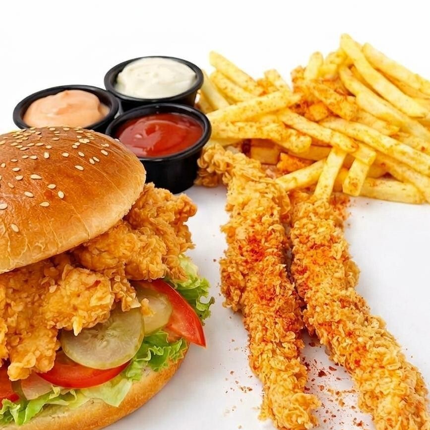 Doyurucu Tavuk Burger