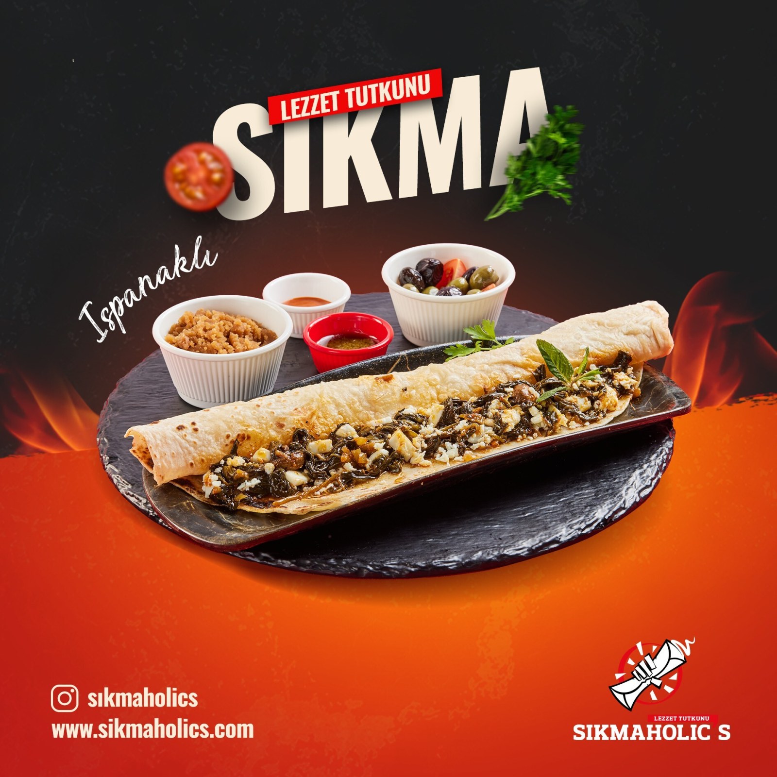 Ispanaklı Peynirli Sıkma