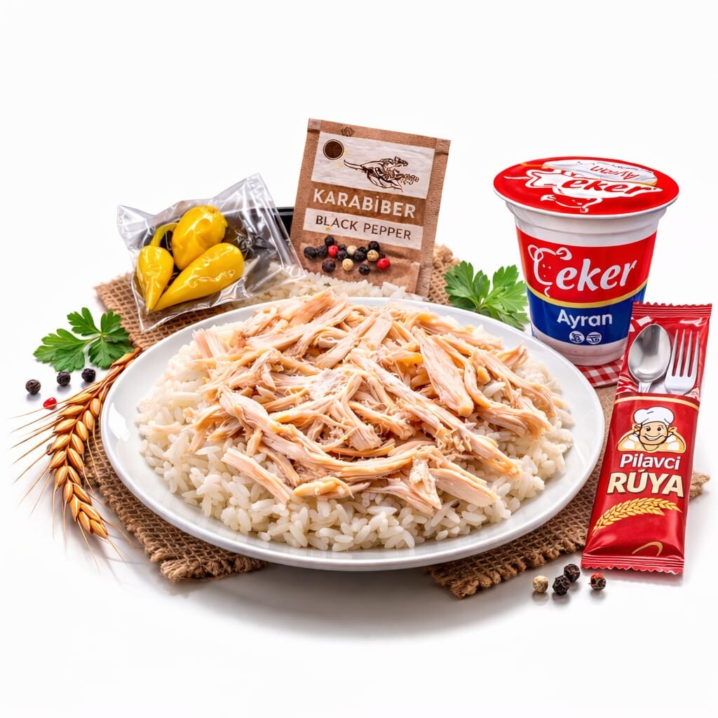 Sporcu Pilavı Mega 500 G + AYRAN