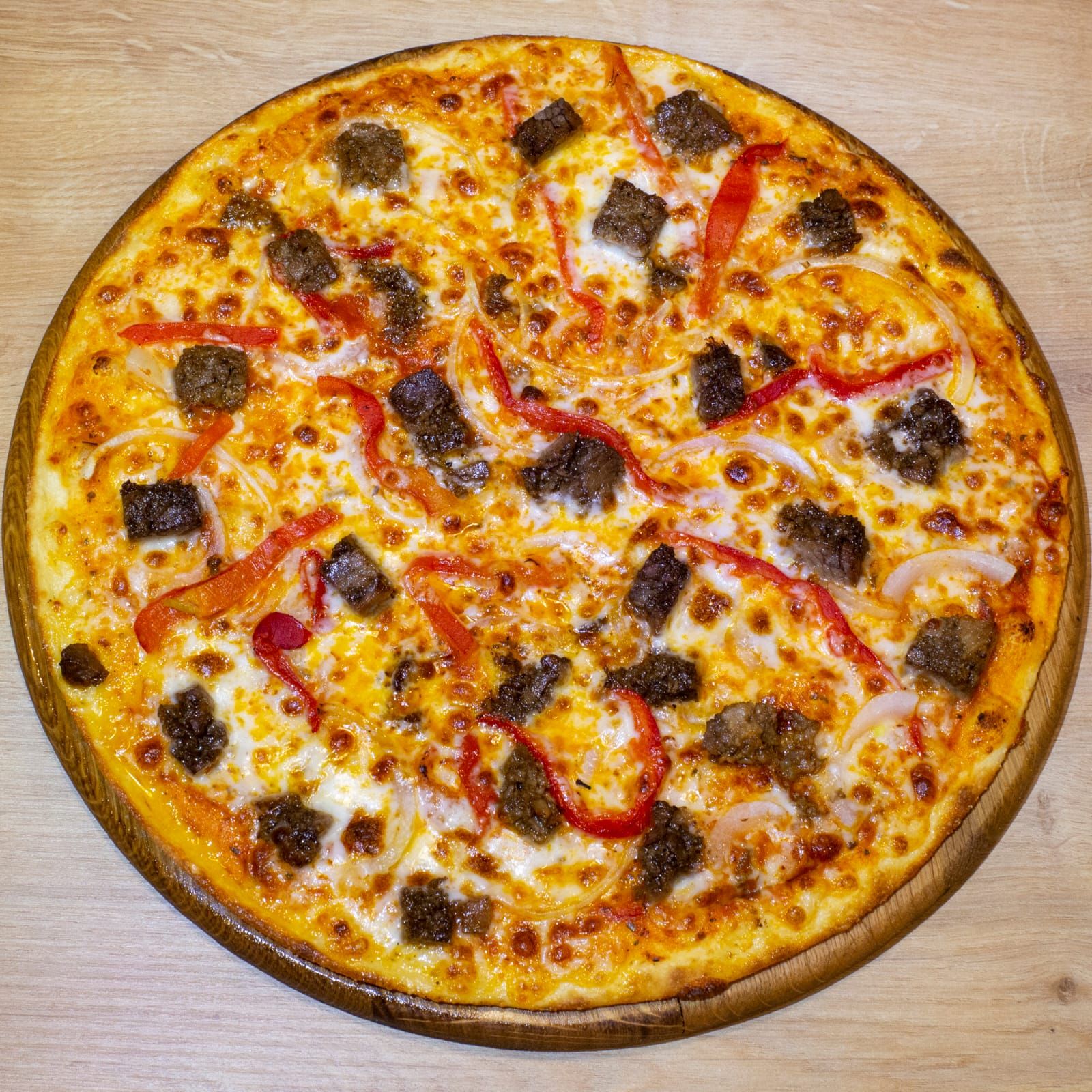 Kavurmalı Pizza (42 cm.)
