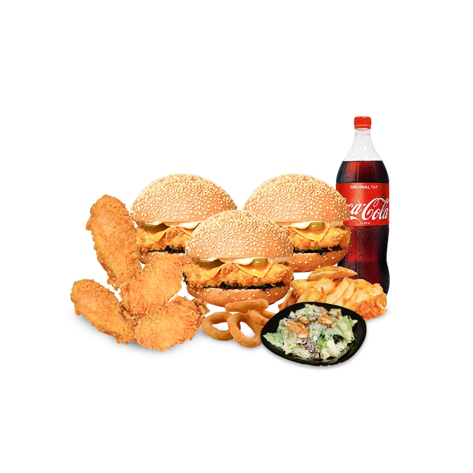 Fry Box Favorite Crispy (3 Kişilik Menü)