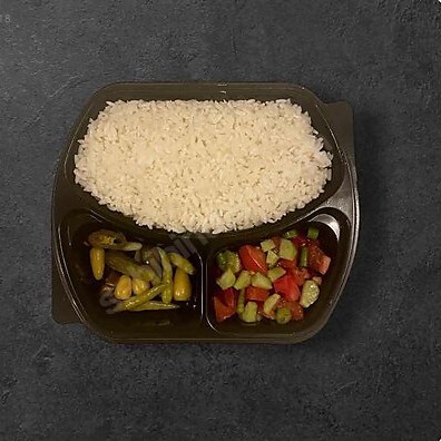 Basmati pirinç Pilav + Ayran +Tatlı