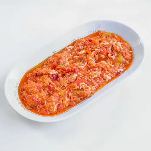 Kaşarlı Menemen Tabağı