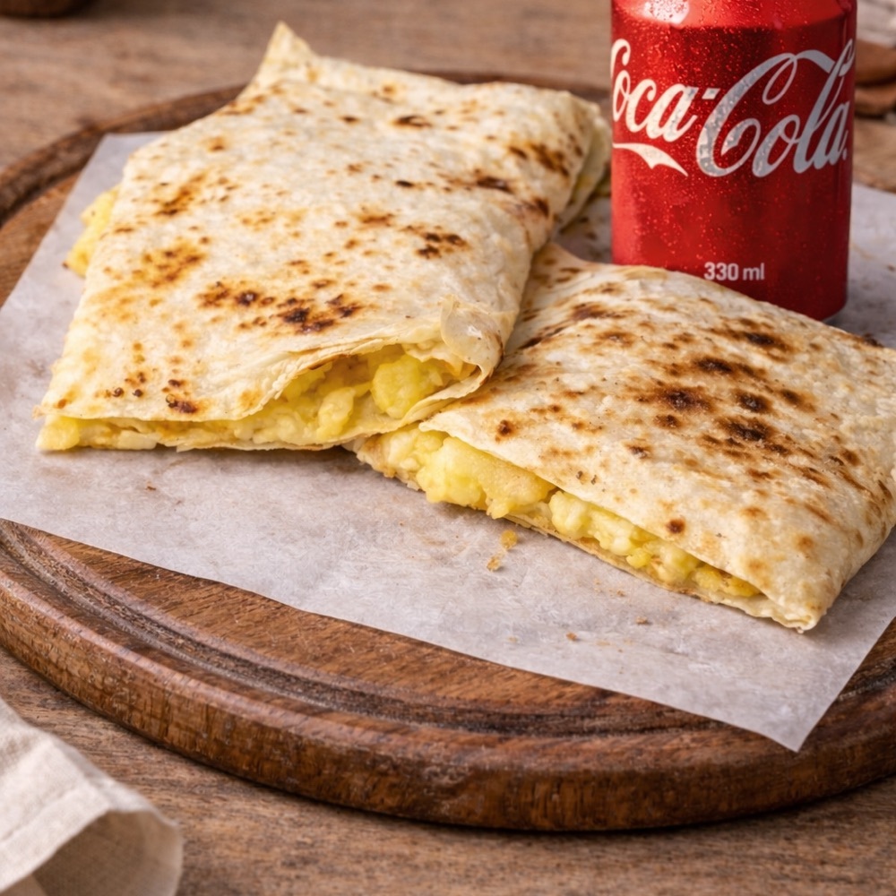Patatesli Gözleme + CocaCola (330 ml)