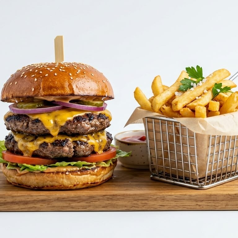 Double Et Burger