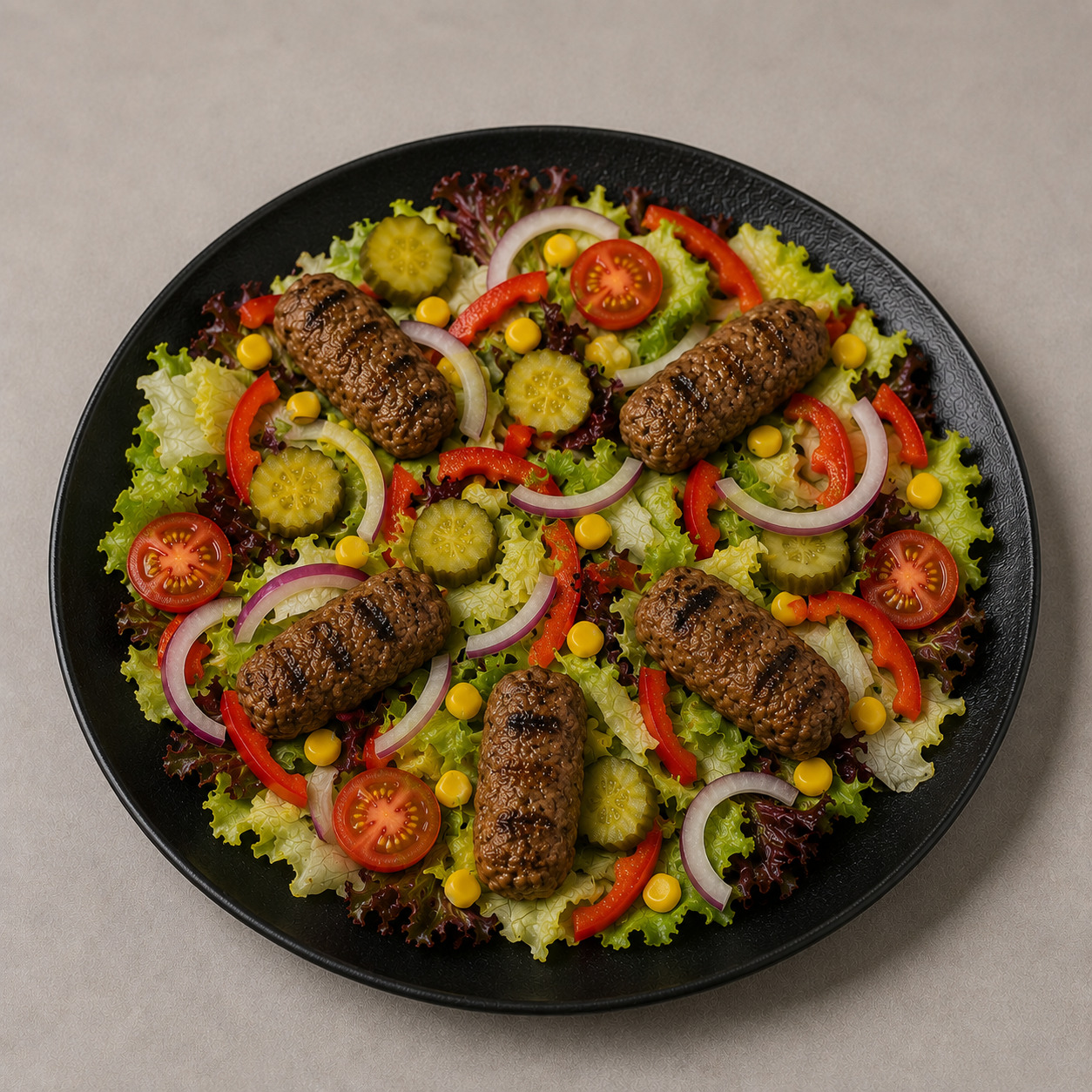 Izgara Köfteli Salata