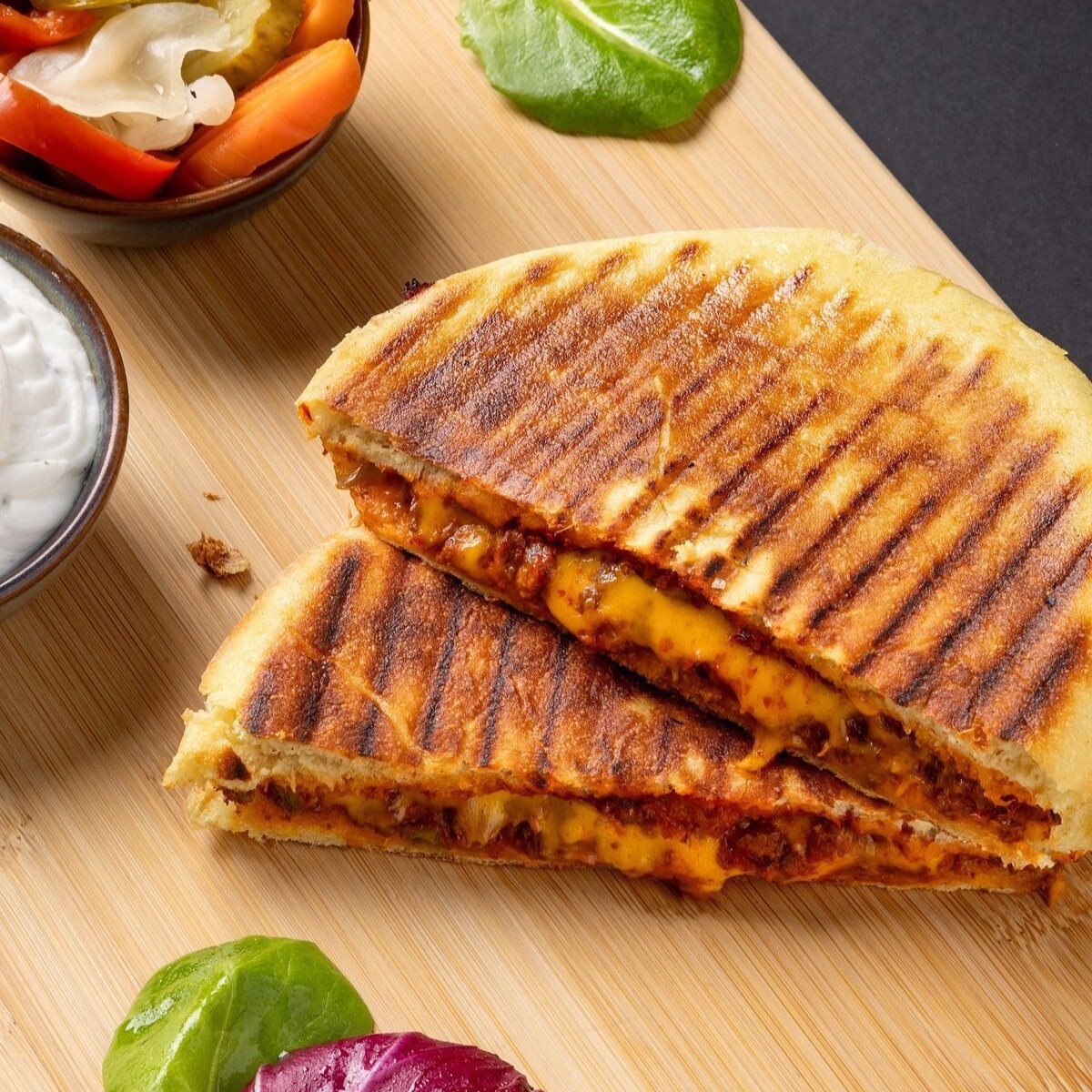 Pastırmalı Cheddarlı Bazlama