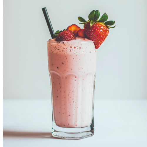 Çilekli Milkshake
