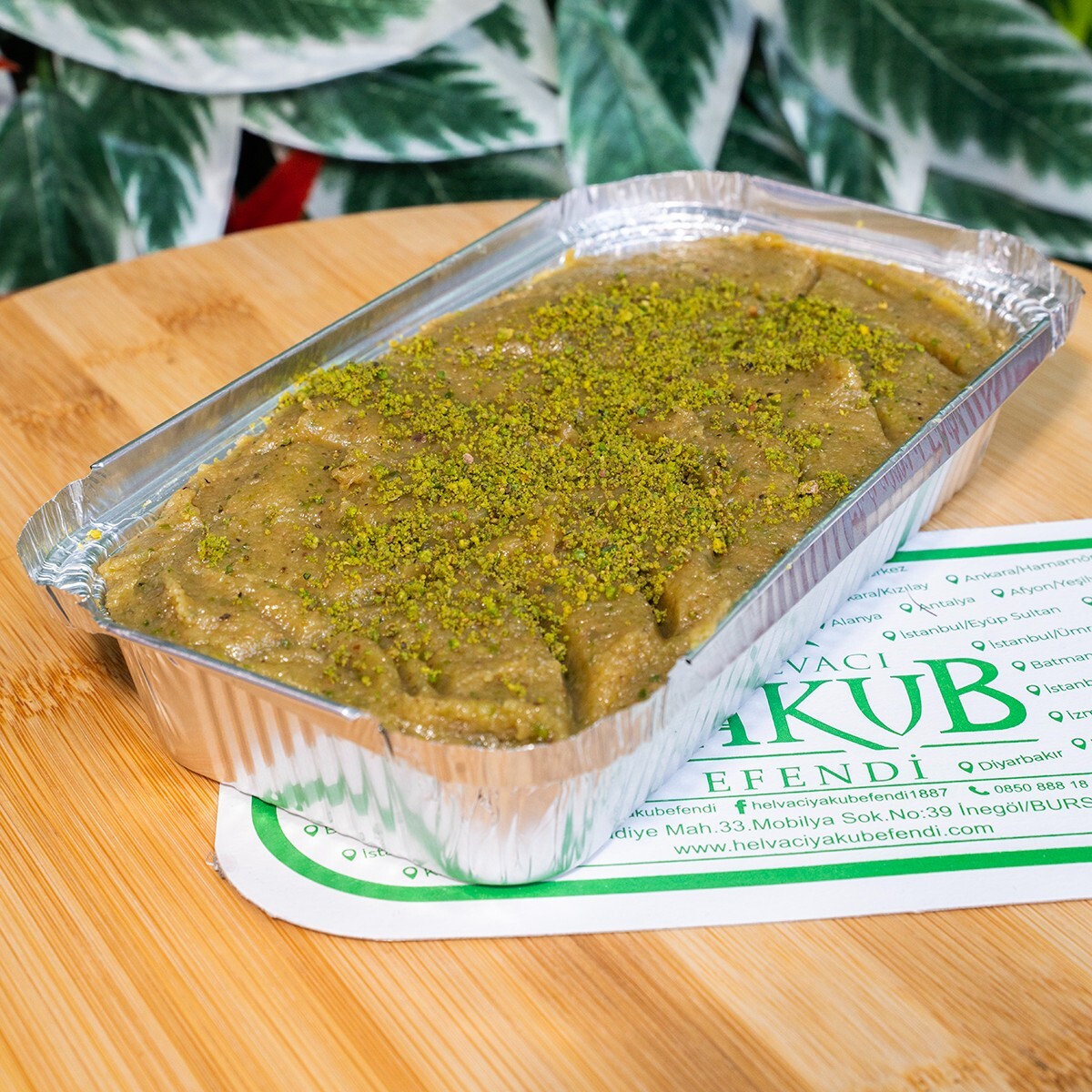 Antep Fıstıklı İrmik Helvası (500gr)