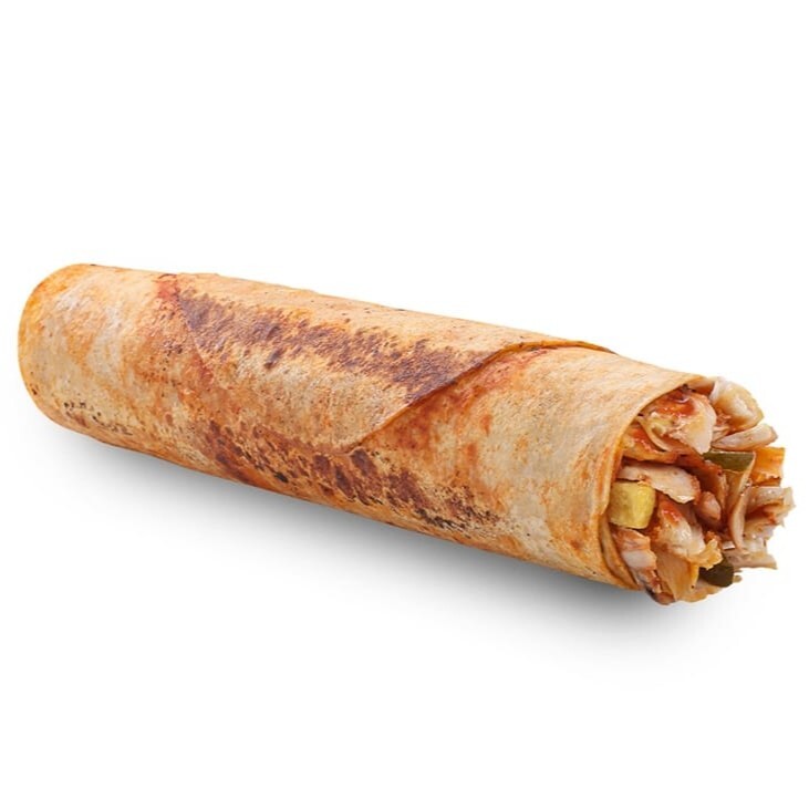 Hatay Usulü Tavuk Döner Dürüm (100 gr.)