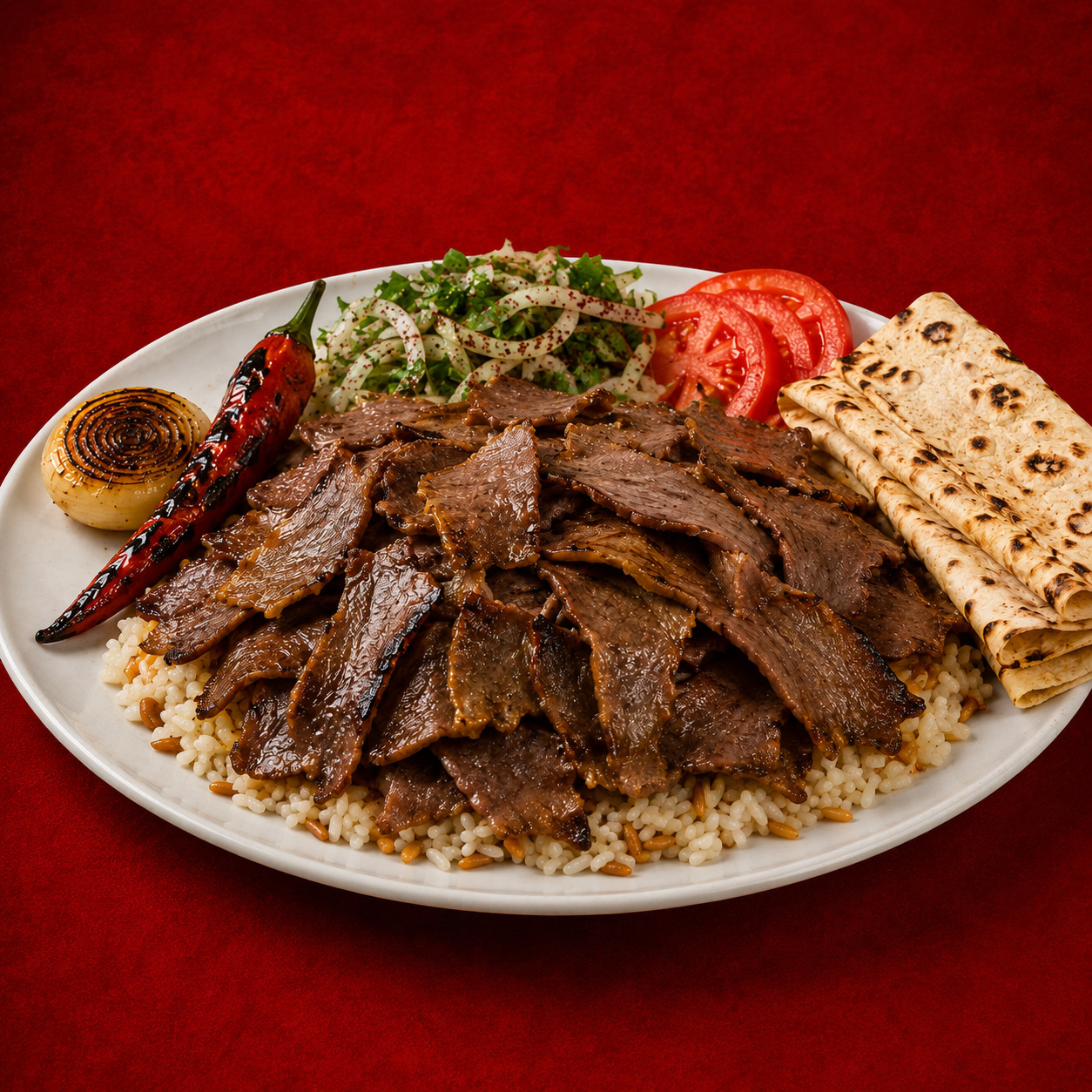 Pilav Üstü Et Döner
