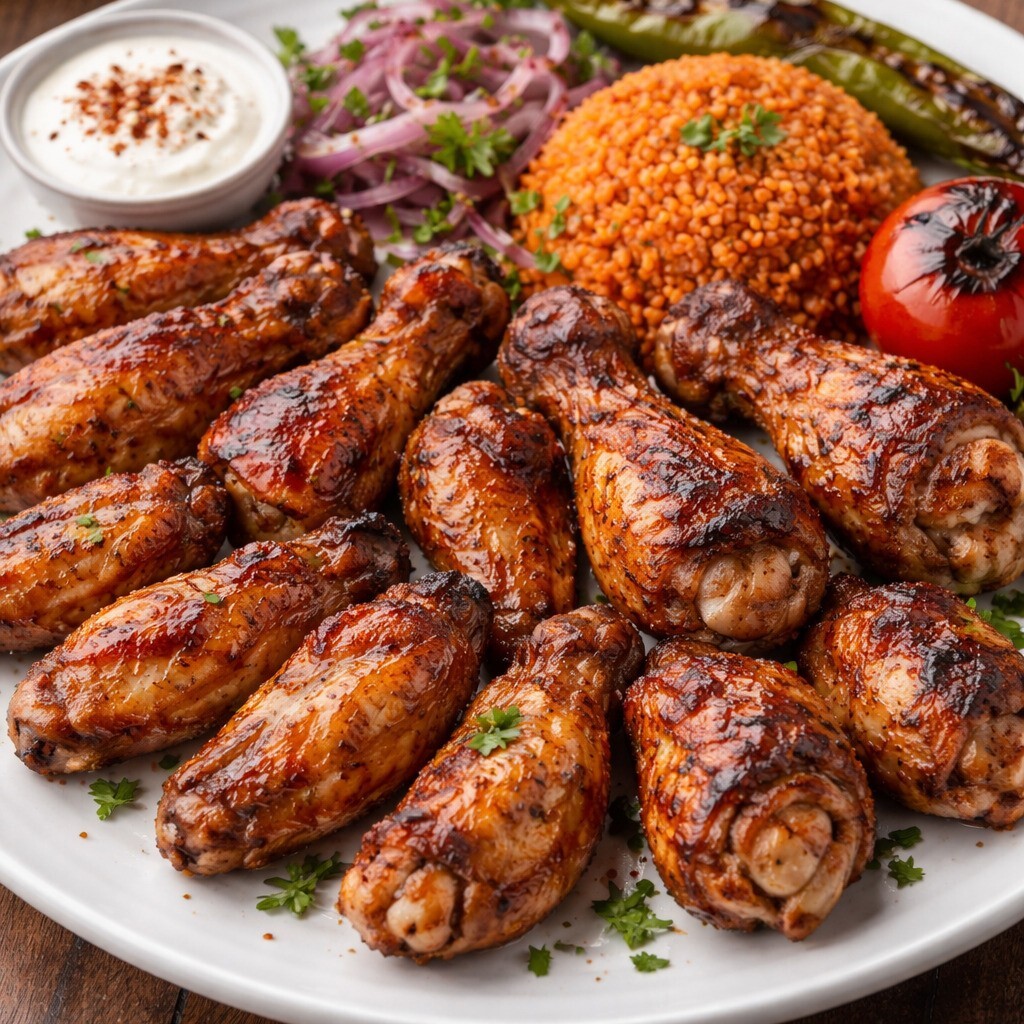 Tavuk Kanat Porsiyon Kutu Coca Cola 330 ml Menü