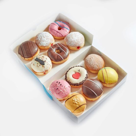 12'Li Donut Menü