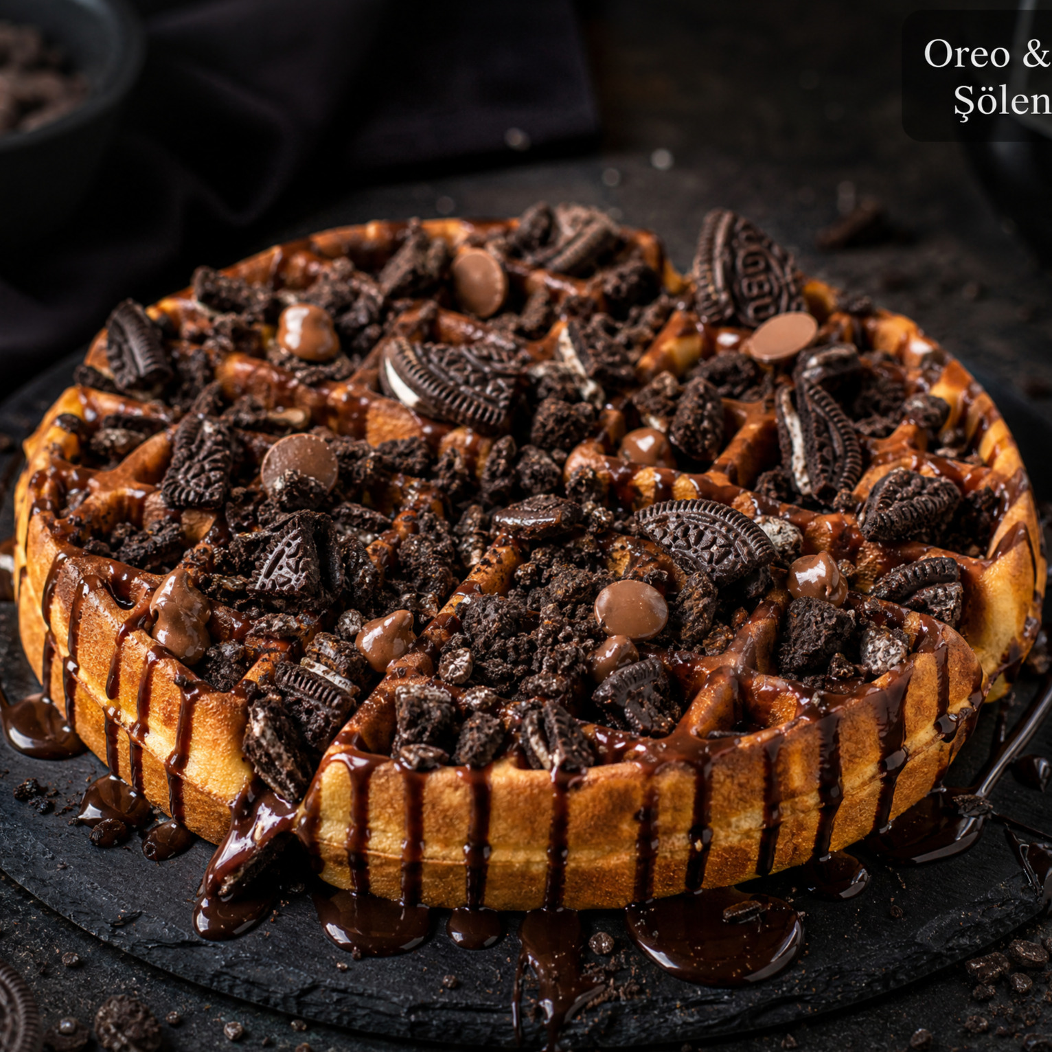 Oreo & Çikolata Şöleni Waffle