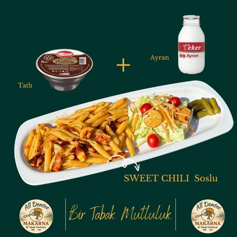 Sweet Chili Tavuklu + Tatlı + Ayran
